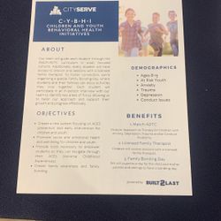 Children & Youth Behavioral Health Program 