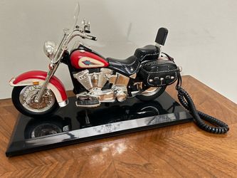 Vintage Harley-Davidson Telephone & Book Set