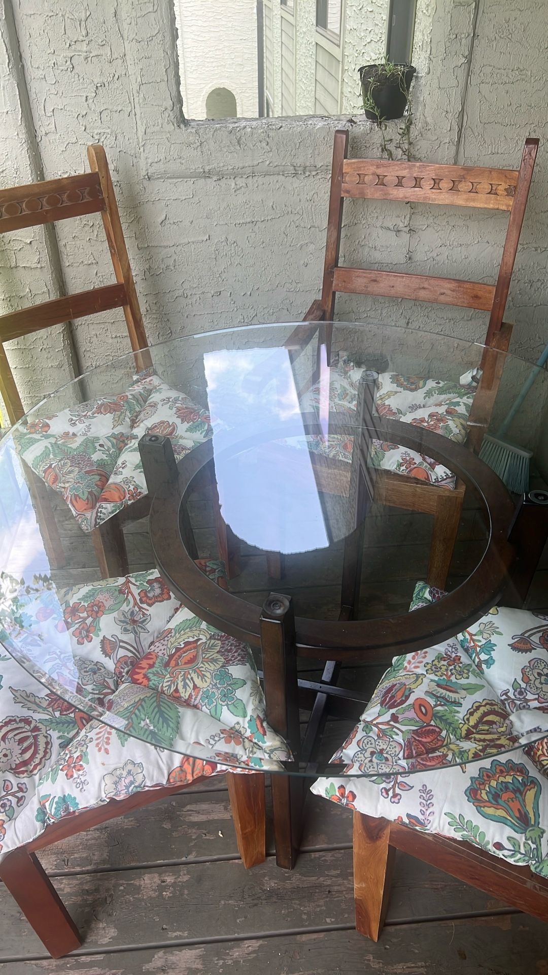 The Table Is Really Nice And The Chairs Are Really Strong And Really Comfortable