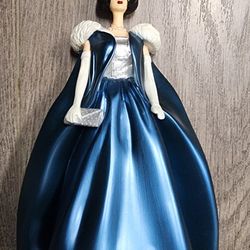 The Danbury Mint 1965 Barbie Midnight Blue Figurine
