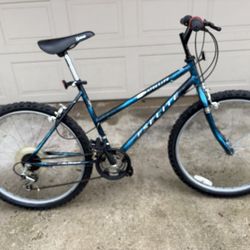 Satellite 21 speed mountain bike FS Elite 26” wheels 19” frame Shimano components ready to ride