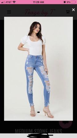 Stone Wash Jeans