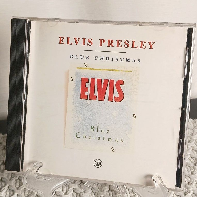 Elvis Presley Blue Christmas Holiday Music CD 1992 Winter Wonderland Silver Bell