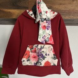 Toddler Hoodie w/ Headband, 2-3Y