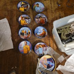 Star Trek Plate Set