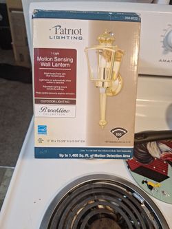 Patriot Exterior Motion Sensing Lantern