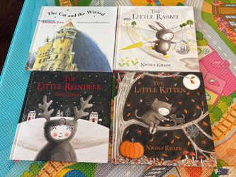 Lot of 4 Baby Children's Hardcover Picture Books