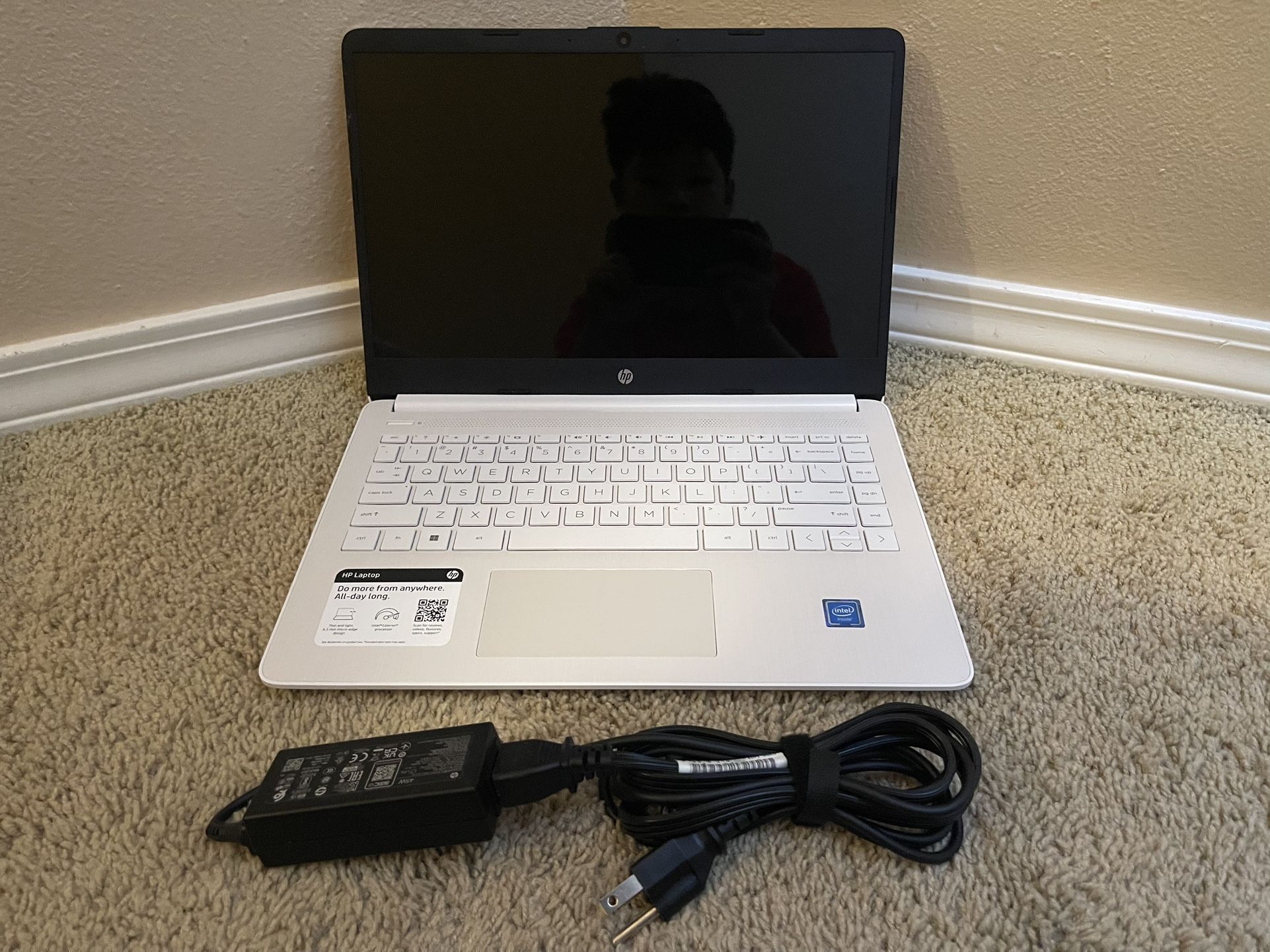 HP Laptop 14” Like New Condition, Comes With Box, Fresh Installed With Windows 11 Pro, And Microsoft Office
