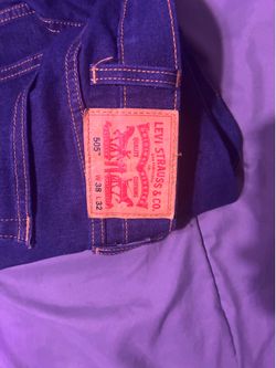 Levi 505 jeans 38x32 straight fit