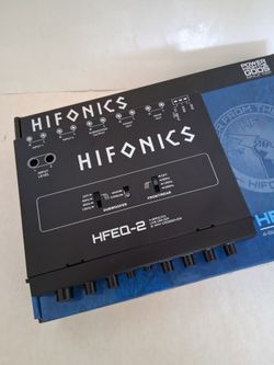 Hifonics HFEQ-2 4-Band EQ Line Driver Crossover