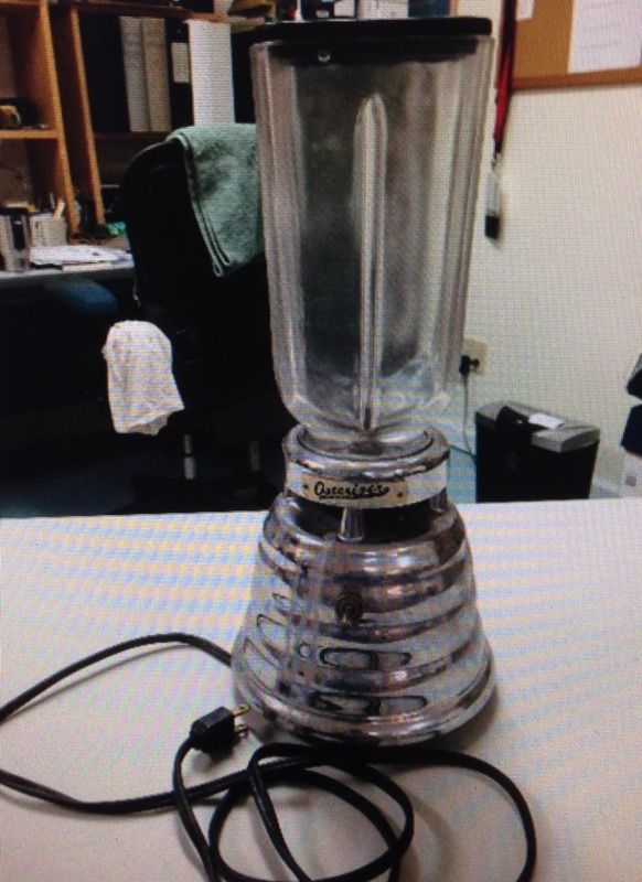 Mid Century Osterizer Chrome Bee-Hive Model 10 Mixer