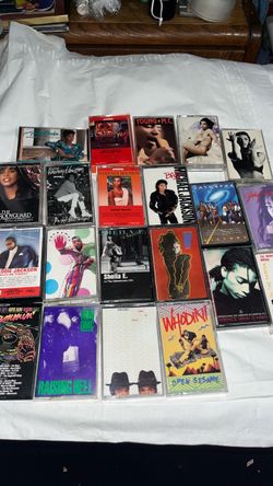 21 cassette tapes for $60