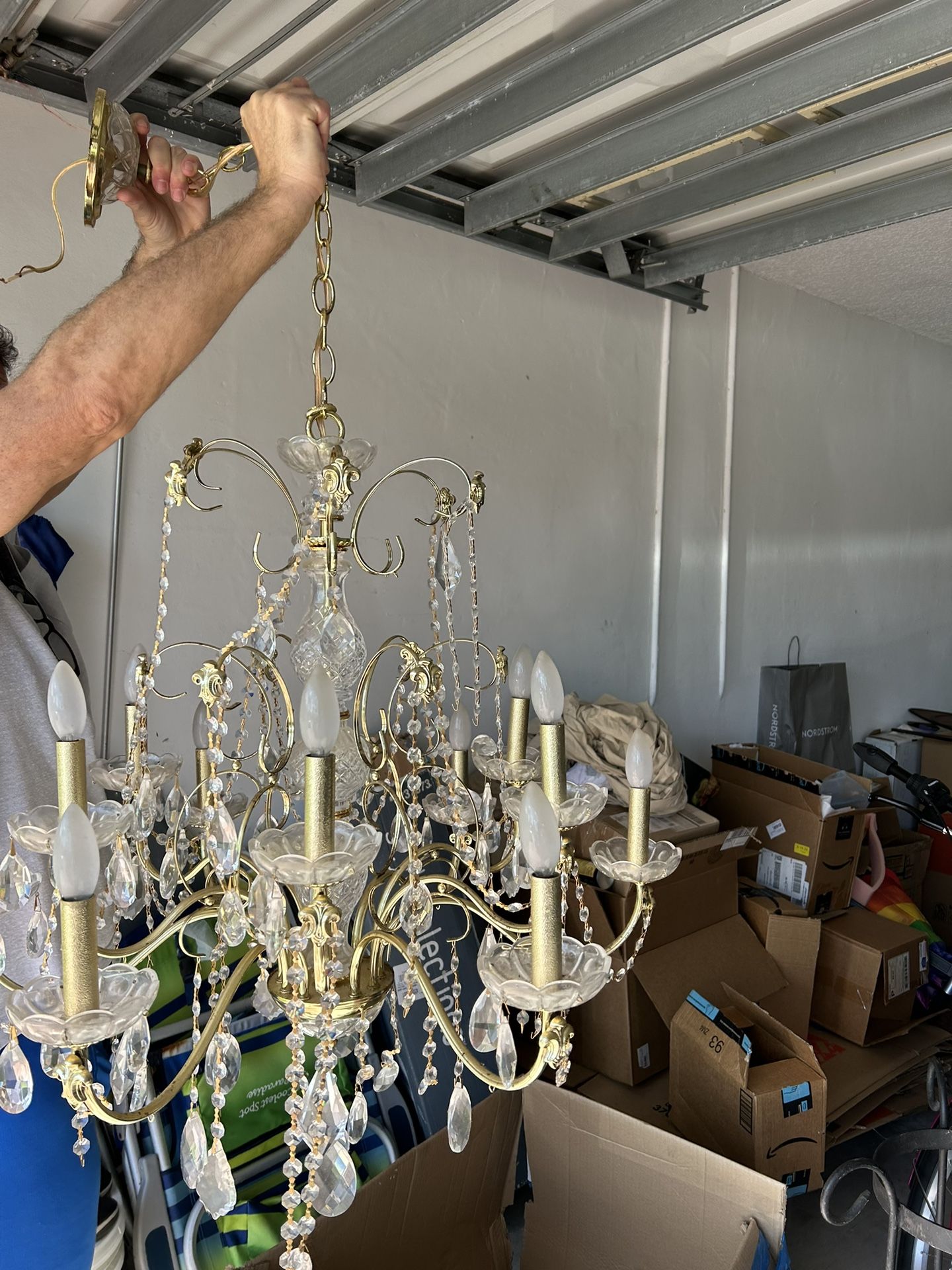 Voltaire DST CRY Chandelier