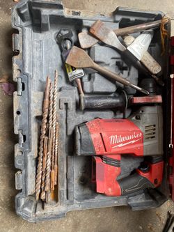 M18 Fuel 18v  cordless SDS plus  1-1/8” Rotary Hammer