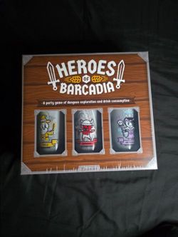 Heroes of Barcadia Board Game –Dungeon Exploration Party Game with Drink Challe