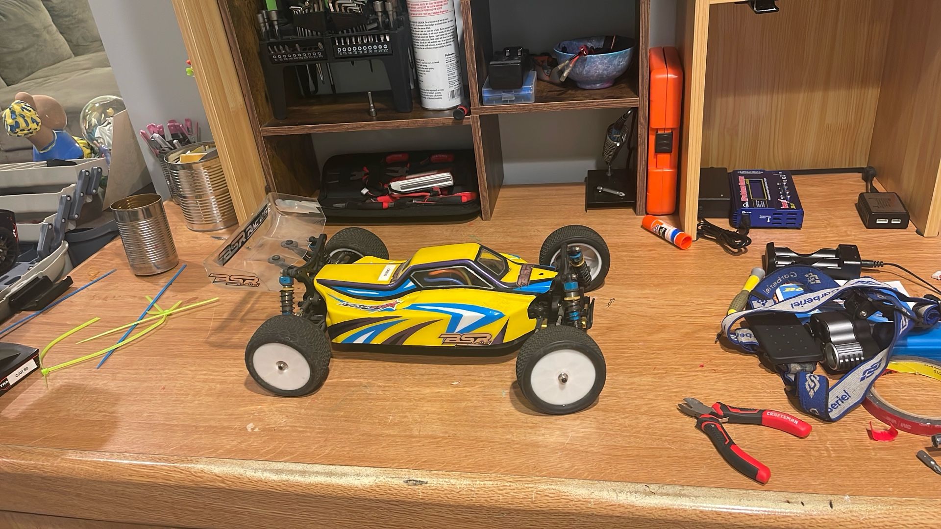 Track Star Bsr Racing Four-Wheel-Drive Rc Truck