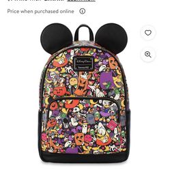 Mickey Halloween Loungefly Bag 