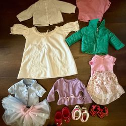 Misc. 18” American Girl/Our Generation Doll Clothing