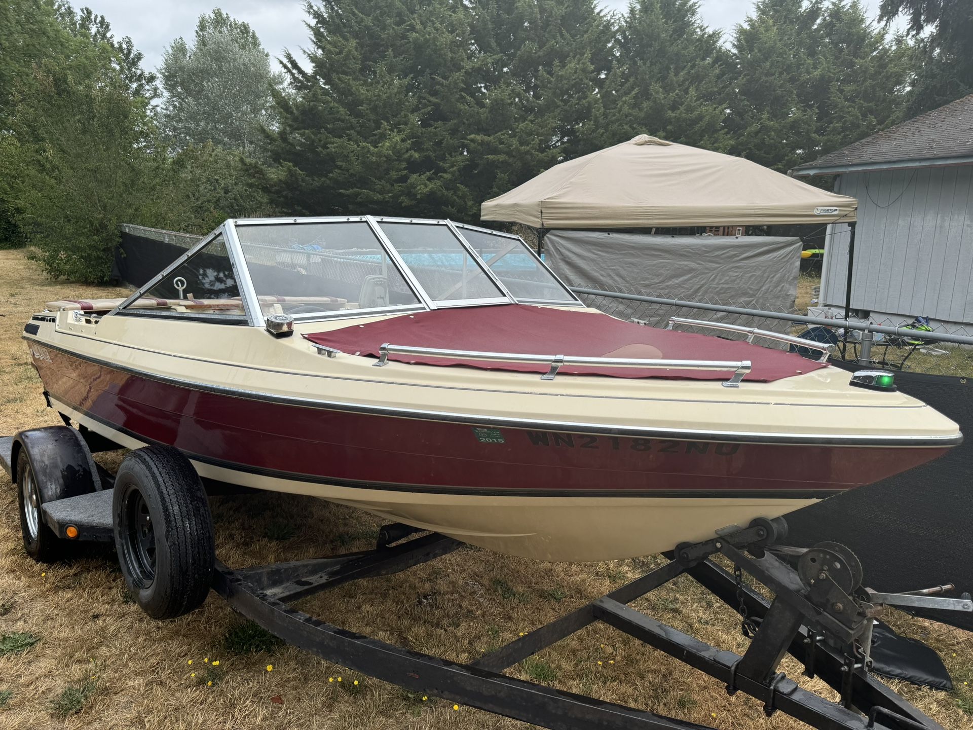 1986 Bluewater Family Ski Boat