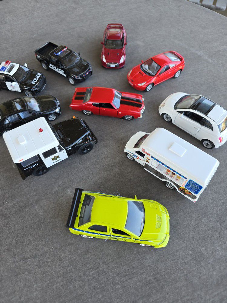 Assorted Toy Cars new (10)