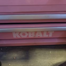 pink kobalt tool box mini
