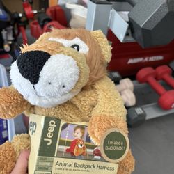 NEW toddler lion animal backpack harness