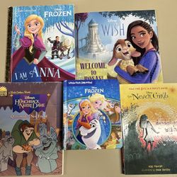Disney books bundle of 5
