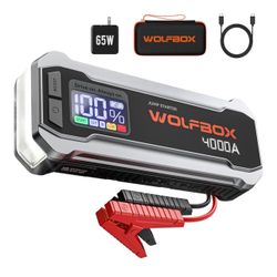 WOLFBOX 4000A Jump Starter
