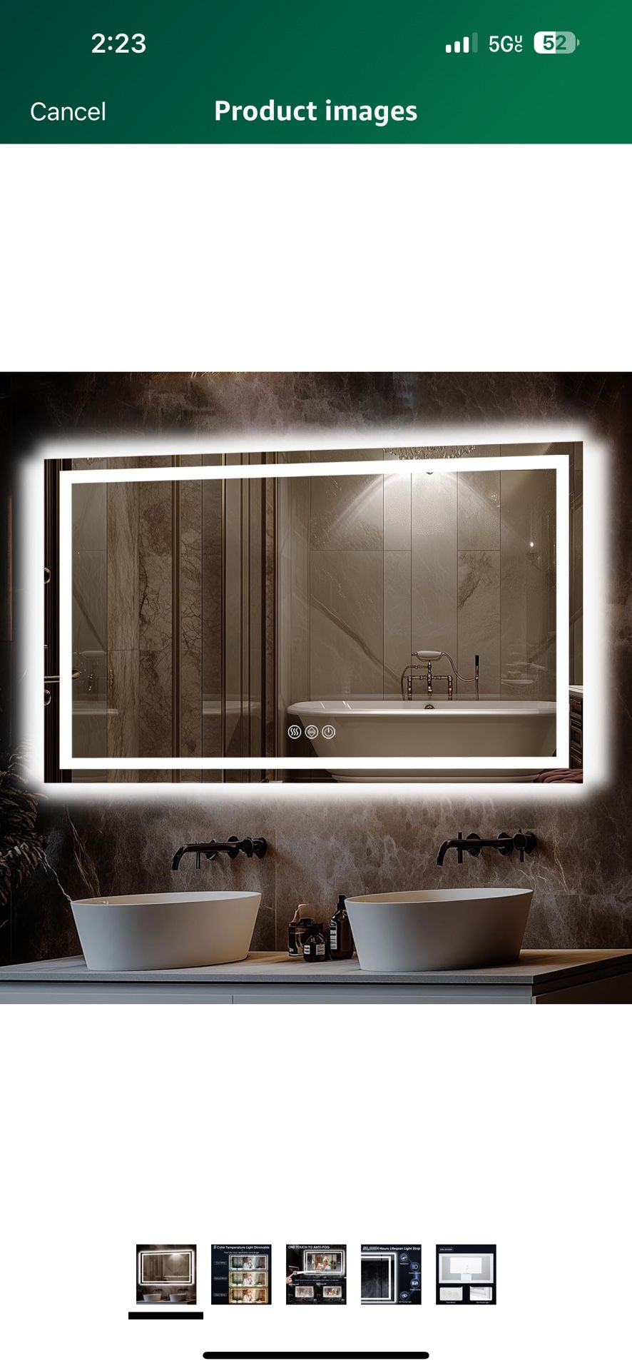 LED Bathroom Mirror