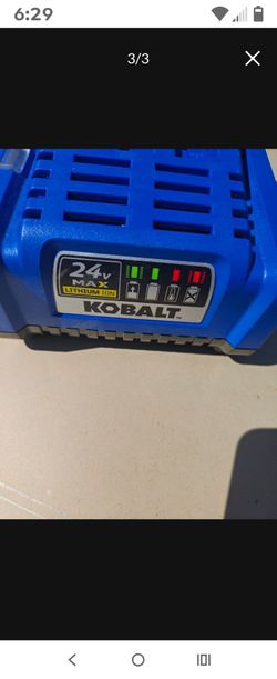 Kolbalt 24v battery charger 30 Firm  no less