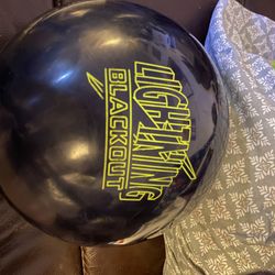 Lightning Blackout Bowling Ball