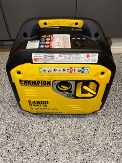 Champion 4500/3250 Watt Generator