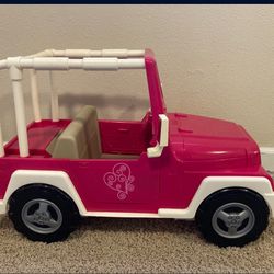 Doll Horse trailer And Jeep 
