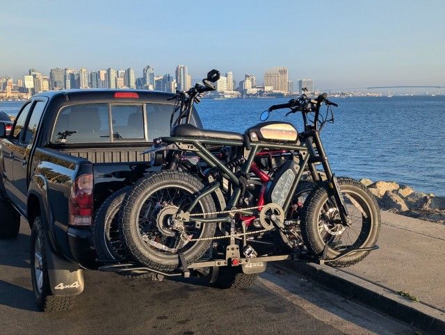 DUAL E BIKE MOUNTIAN BIKE HAULER HITCH