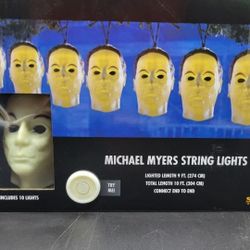 Micheal Myers Spirit Of Halloween  String Light W/ Music.  New In Box
