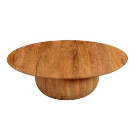 Luxury Rustic coffee table large natural acacia new in box 📦✅ ✨