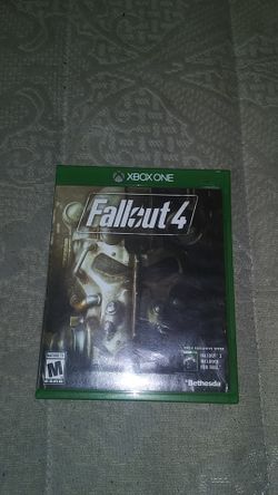 Fallout 4 xbox one game
