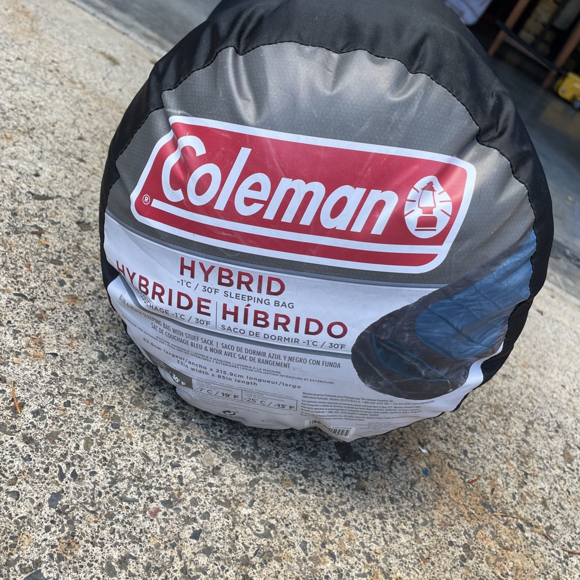 coleman sleeping bag
