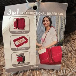 Multi Functional Diaper Bag