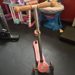 Pink Scooter
