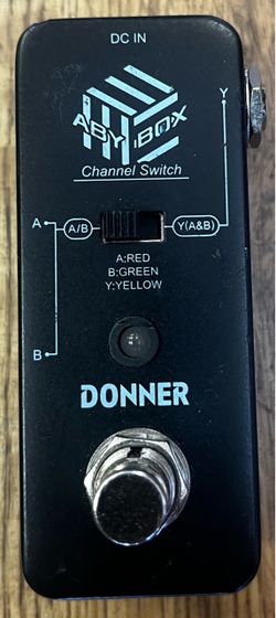 Donner ABY Box Channel Switch Pedal