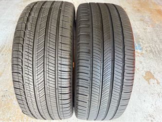 Two Tires 235/45/18 Michelin Primacy MXM4 Acoustic With 78-95% Left Tesla EV stock