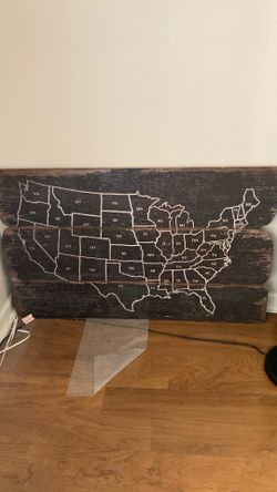 USA map from World Market
