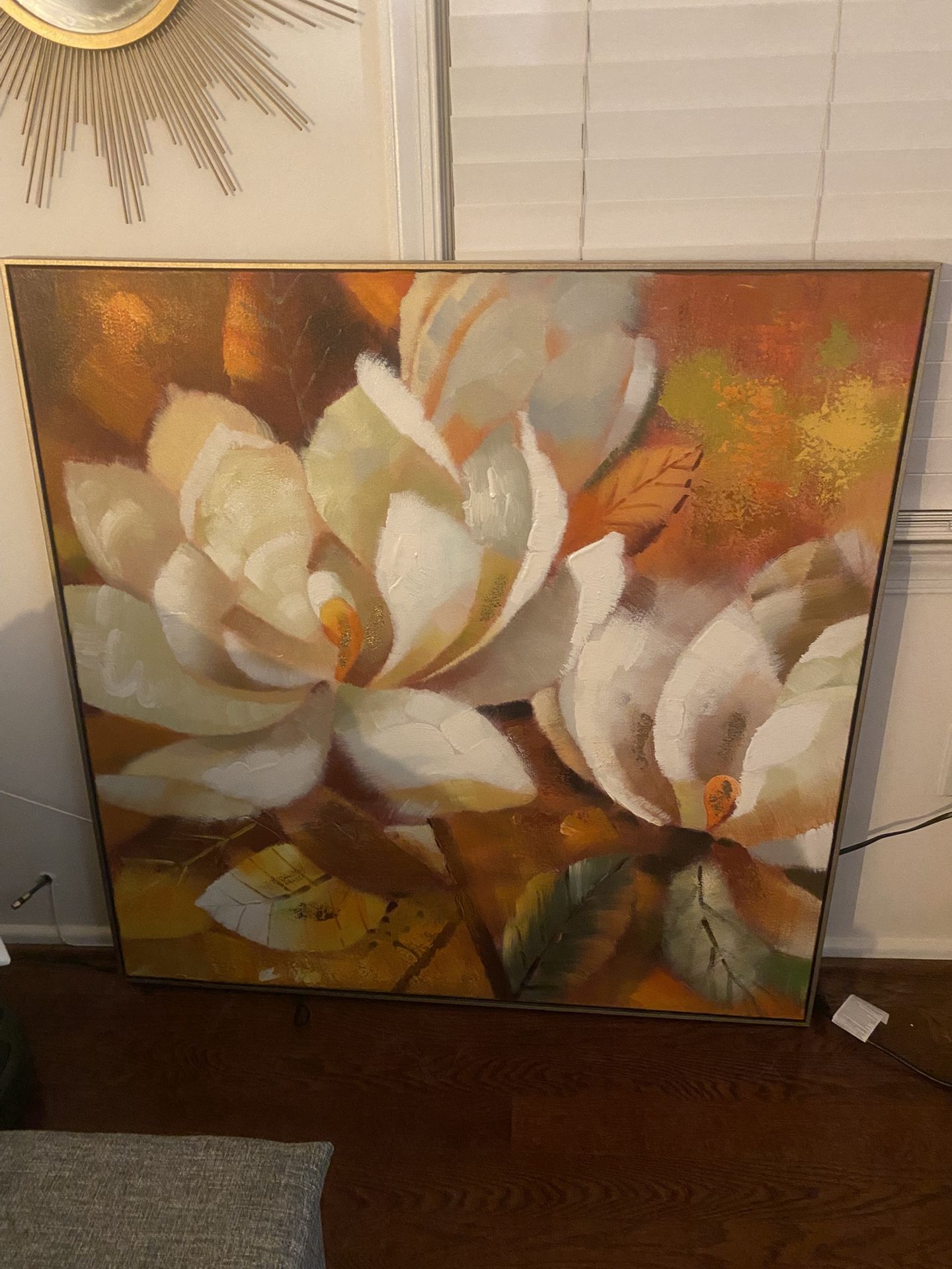 Large Flower Painting