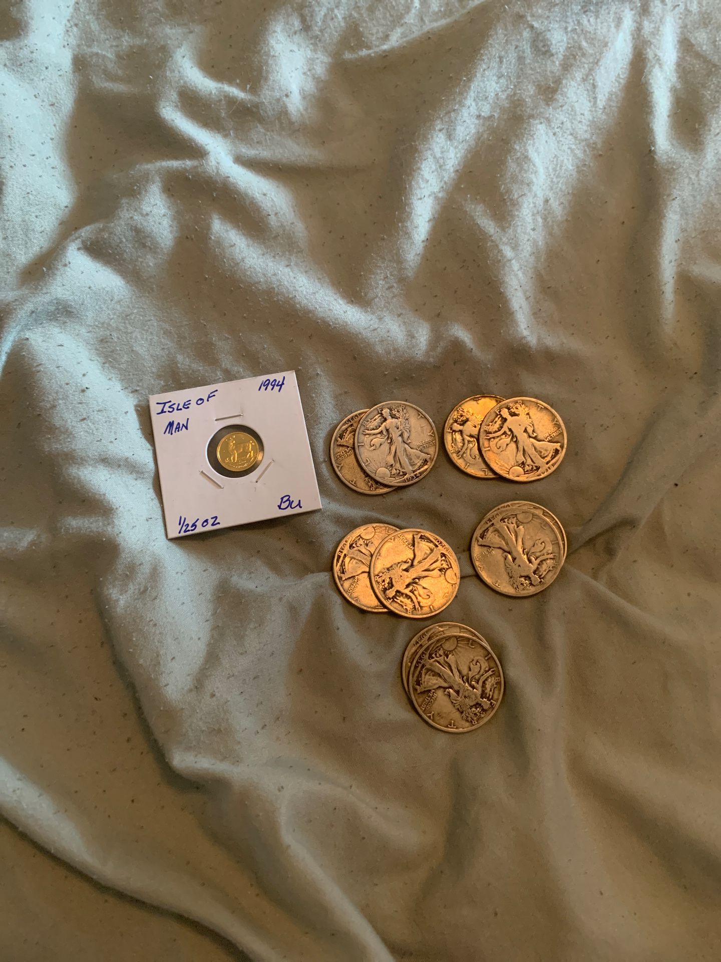 1/25oz gold + 5$ face value silver