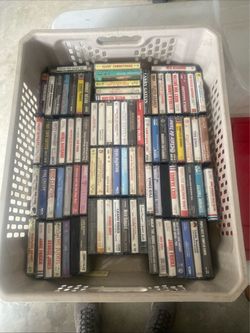 Large Lot of Country & Classic Cassette Tapes