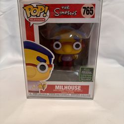 Funko Pop the Simpsons Milhouse #765 ECCC BoxLunch Exclusive