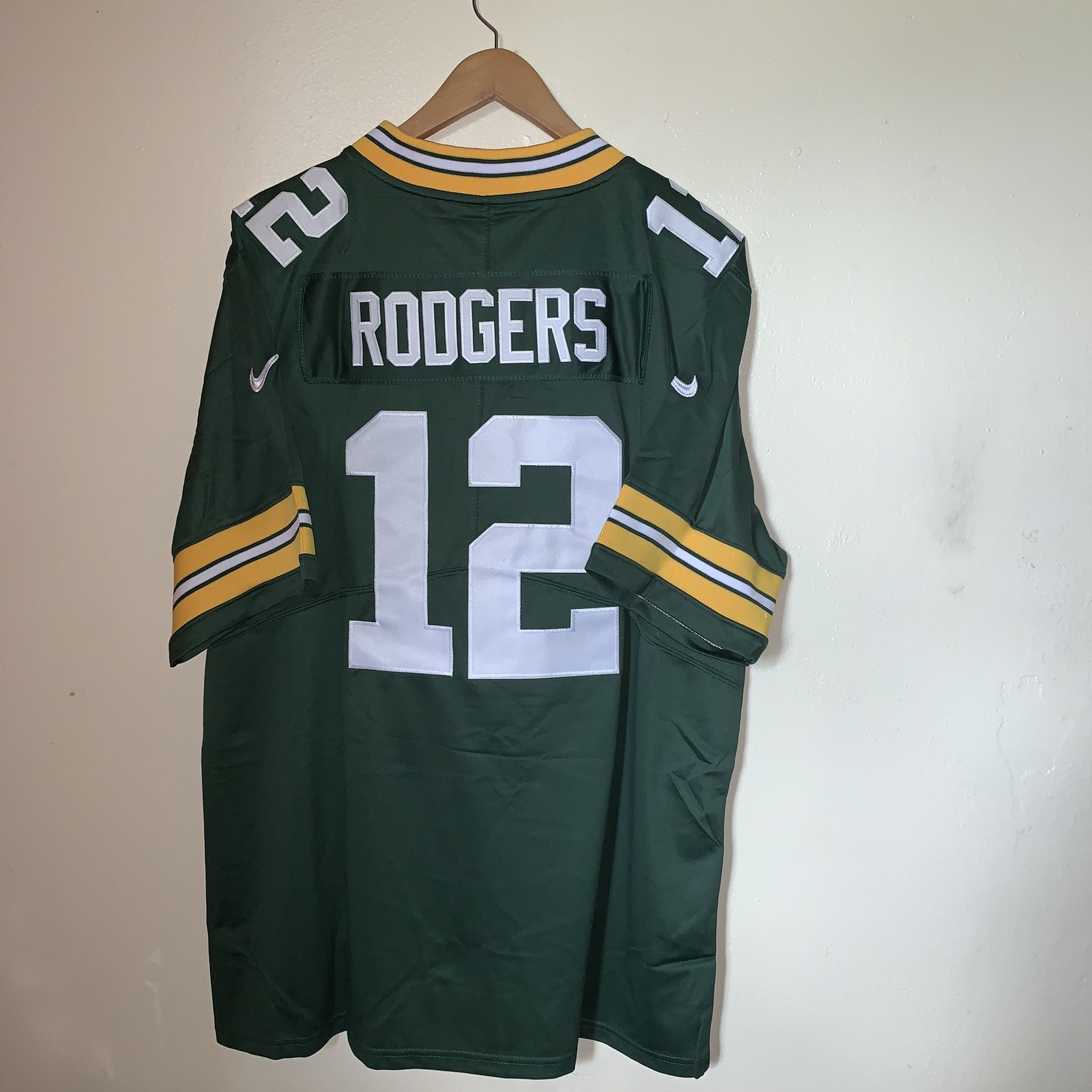 Aron Rodgers Green Bay Nike Vapor Stiched Jersey