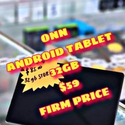 Onn Tablet 32gb 🚨$59🚨