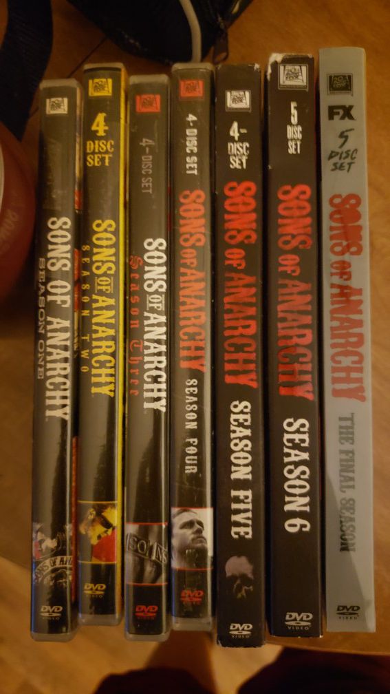 Sons Of Anarchy DVD Complete Set